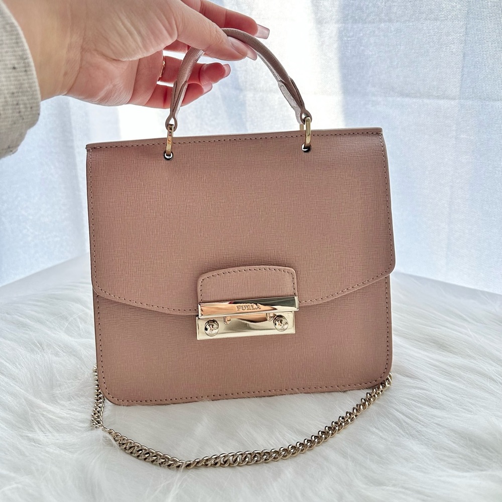 Furla Leather Top Handle Bag💕